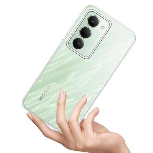 Image of COVERBLACK Flexible Rubber Case Back Cover Compatible for Mi Redmi 15 5G (2025) - Transparent
