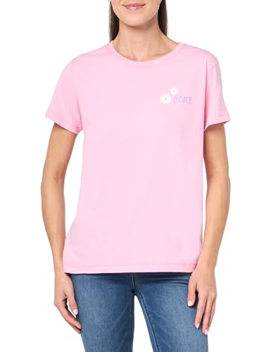 Image of Roxy Womens Boyfriend Crew T-Shirt, Casual Relaxed Fit Crew Neck Tee Short Sleeve Cotton Basic Shirt Everyday Comfort