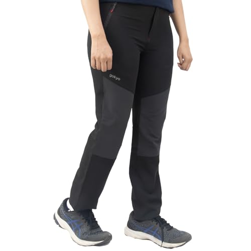 Image of GOKYO Manali Trekking Pants for Women | Quick Dry, Water-Repellent & Stretchable Outdoor Pants | Lightweight, Breathable & Multi-Pocket Hiking Trousers