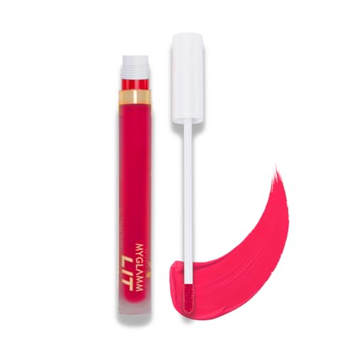 Image of MyGlamm LIT Liquid Velvet Matte Lipstick- Bad Guy