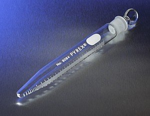 PYREX 15mL Conical Centrifuge Tube with White Graduations and Standard Taper Pennyhead Stopper