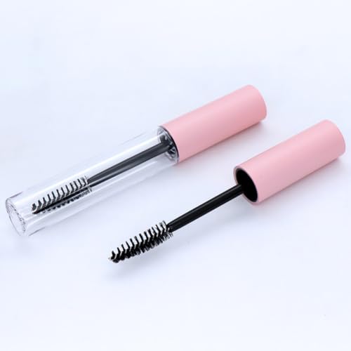 GSHLLO Conjunto de 9 tubos de maquiagem vazios de 10 ml, refil de rímel para olhos, frasco de brilho