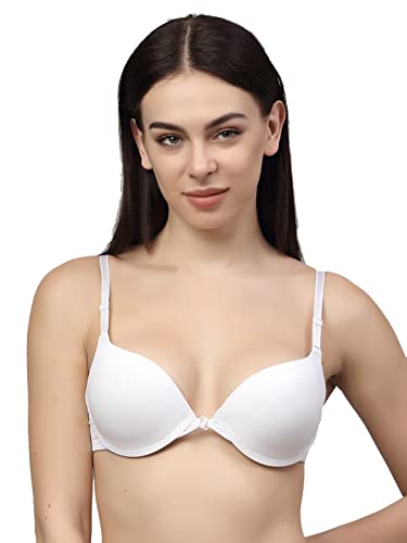 Image of Quttos PrettyCat Printed Front Open Underwire Sexy Pushup Bra