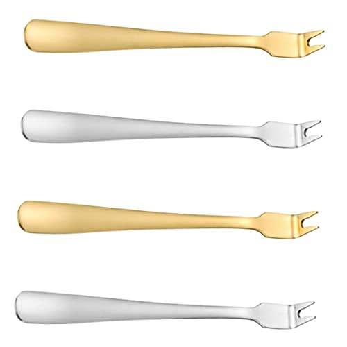 GRIRIW Large Bbq Forks Stainless Steel Meat Fork Set for Serving Bbq Tools Restaurant Home Use