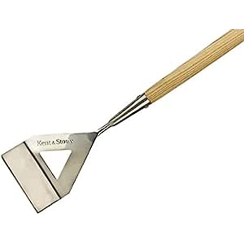 Kent & Stowe Stainless Steel Long Handled Dutch Hoe 100% FSC