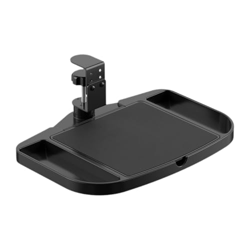 Organiseur de bureau à clipser, plateau de rangement polyvalent réglable
