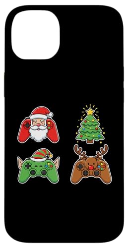 Controlador de Jugador de Navidad para Hombres, niños, jóvenes Carcasa para iPhone 14 Plus