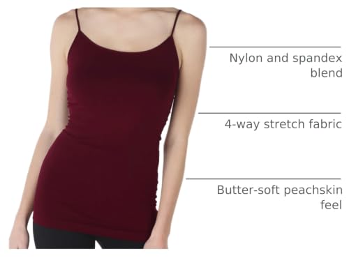 Image of NIKIBIKI Women Seamless Basic Camisole, Made in U.S.A