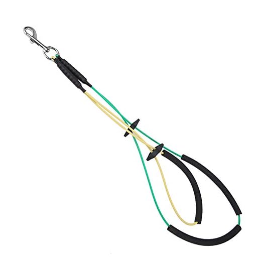 Tierpflegetisch Schertisch Geschirr Haustierpflegetisch Halter Hunde Halshaltern Doppelte Schläuche Verstellbarer Stahldraht Werkzeuge für Hundepflege-Tisch und Arm Halftergeschirre(S)