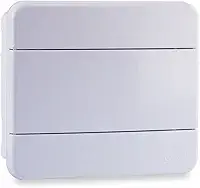 Force Line - Quadro distribuicao 8 disjuntores din br-sobrepor, branco