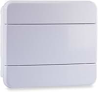 Force Line - Quadro distribuicao 8 disjuntores din br-sobrepor, branco