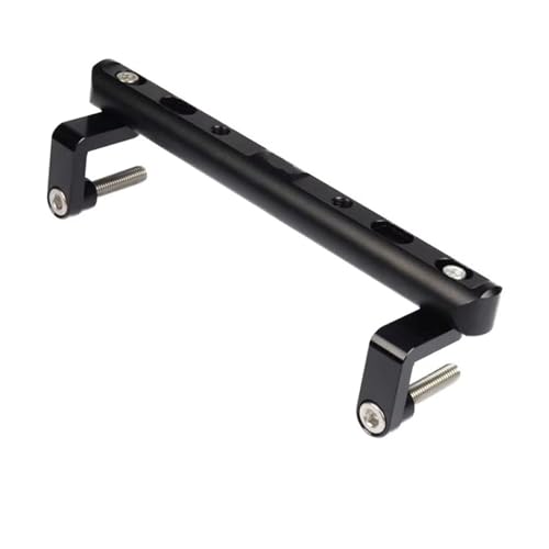 Support téléphone guidon CB190R extension crossbar moto rouge