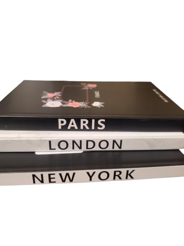 Generic Decorative Books| Coffee Table Decoration Books| Set of 3 Best Display Books| Book Decorations| Modern Hardcover Matte Book Stack, G-DB-03