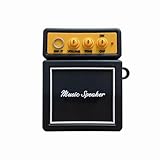 Guitar Amp Audio Case Cover for Airpod 4, Funny Case Compatible with Airpods Gen 4,Soft Silicone 4 Cases, Shock Resistant, Full Protection Earphone Protective case (Airpod 4)