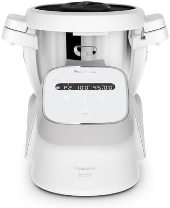 Moulinex Companion, Robot cuiseur, 14 fonctions, Cuve 3L, Capacit...
