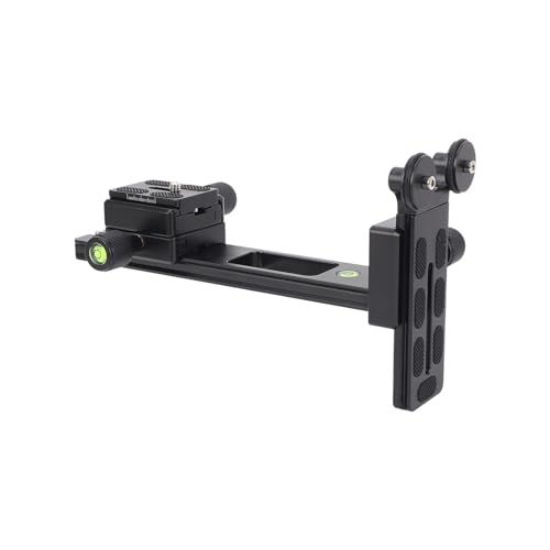 Soporte de teleobjetivo L200 Naroote para cámara SLR con zapata de liberación rápida en aluminio negro 5