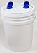 5 Gallon Plaster Trap Replacement Bucket No Hoses Made in The USA