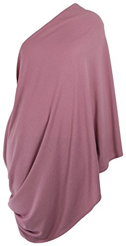 Infinity Breastfeeding Scarf & Nursing Cover | Lightweight No See Through (Pink)
