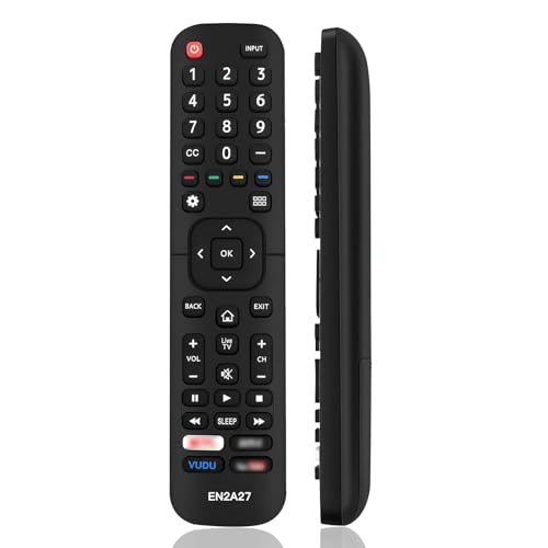 Universal for All Hisense-TV-Remote, EN2A27 Remote Compatible for All Hisense 4K LCD LED HD UHD Smart TVs