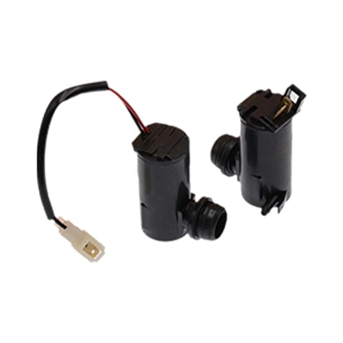 Wscwl Bomba de motor de limpiaparabrisas,Bomba de limpiaparabrisas delantero de coche | Accesorios para motores de pulverización de agua de alta resistencia - Accesorios de lavado de autos de 12V/24V