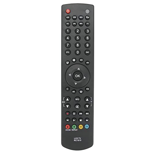 VINABTY RC1910 75029063 Remote Control Compatible with Sharp LC-19LE510K, LC-22DV510K, LC-22LE510K, LC-24DV510K, LC-32D12E(A)