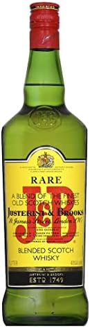 J&B Rare Blended Scotch Whisky, 1 L, 40% Vol