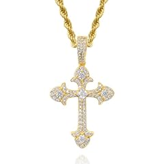 Gothic Cross Gold Small