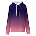 LRMQS trendy sweatshirts for women Oversized Hoodies for Women Trendy Fall Fashion 2025 Long Sleeve Pullover Hoodie Cute Hooded Sweatshirt Winter Clothes Purple L