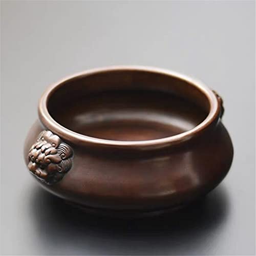 Wpyyi Large Brass Incense Burner Metal Stick Incense Base Home Decoration Accessories Buddha Decor (Color : A, Size : 15Cm*6.5Cm) #TOP3