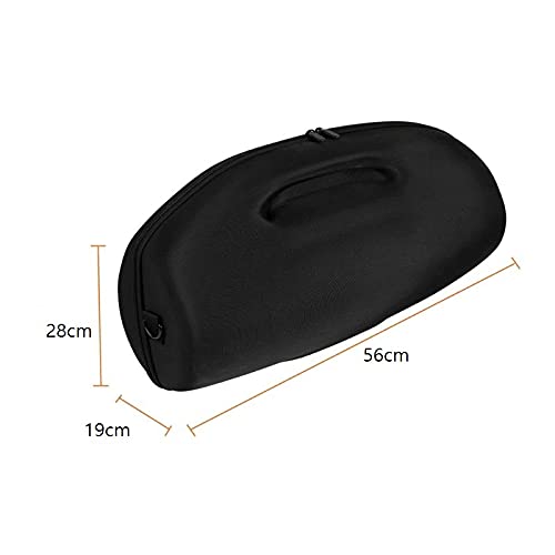 Case Capa Bolsa Protetora Rígida para JBL Boombox 3 e 2 C/Compartimento para Carregador e Cabo