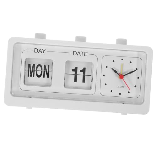 Reloj despertador digital compacto de sobremesa con termómetro 2