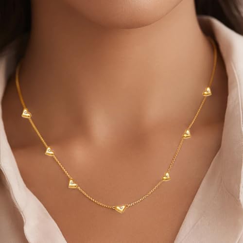 Image of Rubans Demi Fine Stainless Steel Pendant Chain Daily Gift for Women & Girls