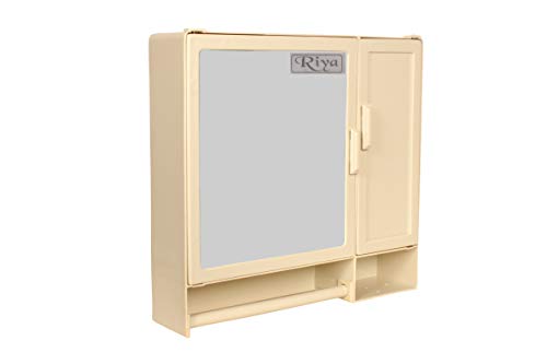Riya Enterprise Multi-Purpose Bathroom Cabinet | Double Door with Storage Shelves - 40.64 cm x 10.16 cm x 43.18 cm (B08JQBYR5G) Amazon Price History, Amazon Price Tracker