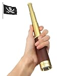 NewDoar-25x30-Zoomable-Monocular-Vintage-Pirate-Telescope-Waterproof-Aluminum-Alloy-Brass-Adjustable-Optics-Telescope-for-Travel-Navigation-Sailing-Voyage-View-Watching-Games