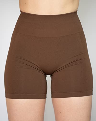 Image of AUROLA Intensify Workout Shorts for Women Seamless Scrunch Short Gym Yoga Running Sport Active Exercise Fitness Shorts