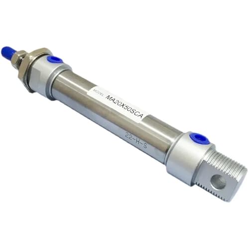 Vérin pneumatique en acier inoxydable MA16 robuste avec course longue de 350mm - 3