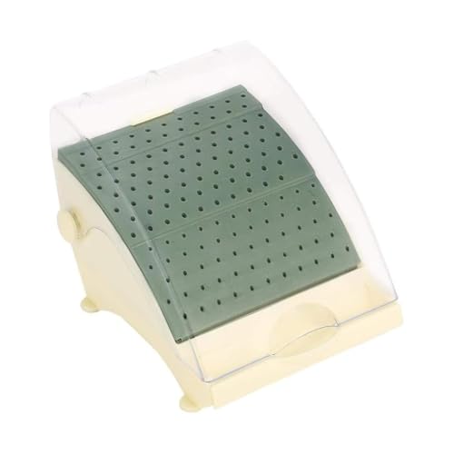 Namvo Dentalbohrerhalter mit Schublade, Reinigungsbehälter, rund, Heim-Diamant, Mundpflege-Werkzeug für Nadelinstrumente, Bohrer