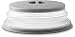 Gourmia GML9930D Collapsible Microwave Cover - Dome or Flat Bowl and Plate Lid - Prevents Food Splatter, Keeps Oven Clean - Expands from 1" to 3.5" High - Perforated for Ventilation - BPA Free