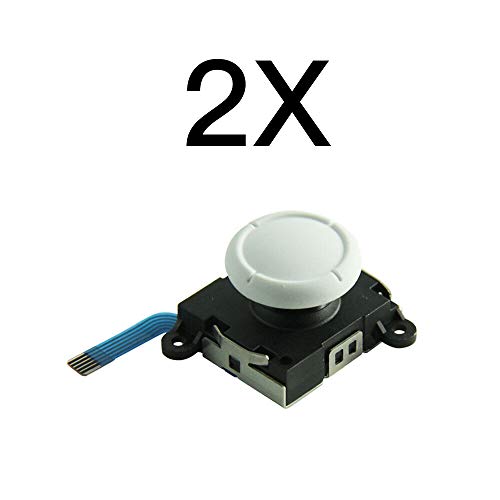 2X 3D Analog Button Module Replacement Compatible with Nintendo Switch Lite (2019) Controller