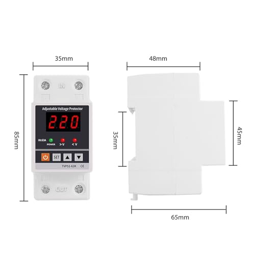 Relais Rail DIN 40A de protection pour sécuriser l'électricité de votre maison - 2