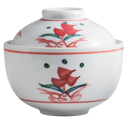 お椀 、汁椀、 味噌、雑煮椀、 吸物椀 蓋付き 和食器 吸い椀 手描きのパターン 陶器(D)