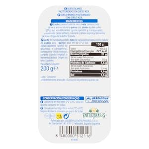 Queso untar con queso azul de vaca Hacendado Tarrina 200 g Pack 2