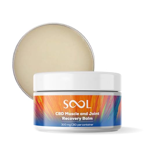 SOOL Bálsamo con CBD para Músculos y Articulaciones 300mg, 50ml | Alta Concentración | Ungüento con CBD de Efecto de Penetración Profunda