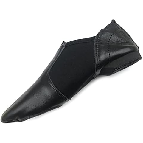 ISMUN Real Leather Jazz Shoes for Kids Cover