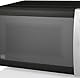 Swan Retro SM22030LBNEU Digitale Mikrowelle, 20 l, 5 Leistungsstufen, Auftaufunktion, Timer 60 Minuten, Spiegeltür, Drehteller 27 cm, Vintage-Design, Schwarz, 800 W