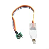 Chip-Programmierkabel Mit Federkontakten Für SOP8 WSON8 QDFN8 DFN8, Abstände 4.4 5.8 6.5 8.5mm, 30Cm Flexibles Kabel Mit Austauschbaren Sonden Und Verstellbarer Positionierhilfe(5.8mm)