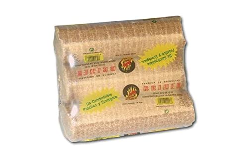 Briquetas En Oferta Briher - Briqueta Paquete 3 Unidades (7Kg Aprox) Roble/Pino