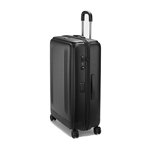 ZERO Halliburton Edge Lightweight Polycarbonate Travel Case (Black, Large Travel Case)