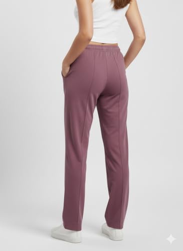 Image of CUPID Woman Plus Size Easy Cotton Track Pants, Comfortable Lower, Trouser, Joggers, Lounge Wear, Night n Daily Wear, Pajama, Travel Pant