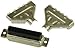 TE CONNECTIVITY / AMP 1658648-1 D SUB SHELL, PLUG, SIZE 3, STEEL (100 pieces)